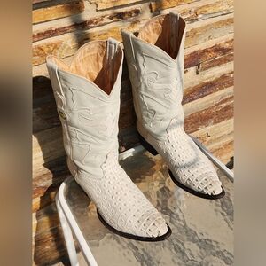 Los Altos Crocodile boots, size 13EE